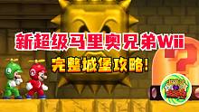 【咖啡罐】新超级马里奥兄弟Wii 完整城堡攻略！