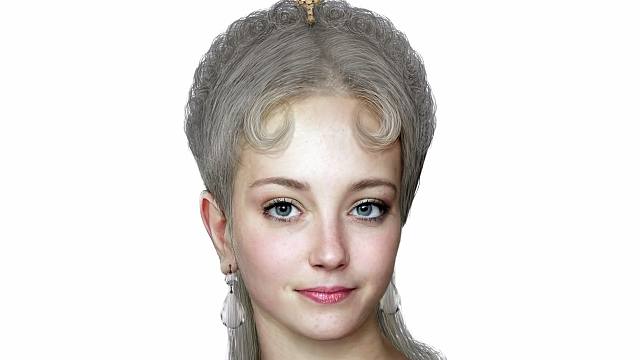 [奥地利哈布斯堡王朝] 玛丽亚·特蕾莎的面部还原