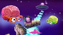 贪吃的外星人：大脑外星人驾着UFO，只为寻找各种美食！