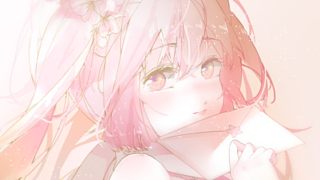 【板繪】情人節(jié)將要送出情書的女孩子太可愛啦(?°??°?)