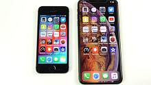 大屏iPhone Xs Max和小屏iPhone SE对比，它俩差距到底有多大呢？