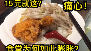 啊，就這？國科大食堂15元的脆皮雞飯長這樣？外賣它不香嗎？