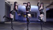 【慕】LA DI DA◆性感皮衣翻跳◆2p高清竖屏