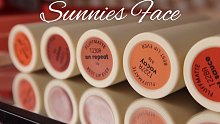 Sunnies Face哑光唇膏5支全脸试色｜原相机无滤镜｜蜜桃色 欧美土色 御姐色