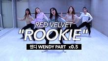 【MTY教学室】Red Velvet - ROOKIE【WENDY PART】【0.5倍速教学】