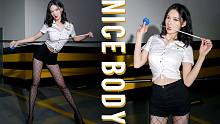 【梦可御】车库上演性感卷尺舞 绝好身材不要太爱哦～Nice Body-朴孝敏