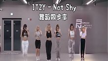【PP】itzy-not shy舞蹈同步率