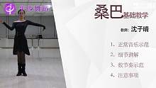 中舞网舞蹈教学视频：桑巴基础教学（动率四部曲第二课）