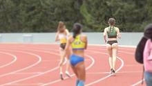 看完去操场跑了10圈，女子田径比赛真好看 第25弹