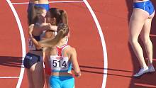 女子田径比赛真好看（44），健硕的短跑美女比赛精彩瞬间