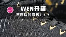 WEN开箱|三百块的联名球星签名鞋，也就只有这个牌子了