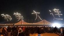 2018年大连星海湾跨海大桥跨年烟花晚会-祝大家新年快乐