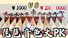 【琵琶互动】1000元~20万的琵琶音色真的有区别吗？由你亲自来解锁！