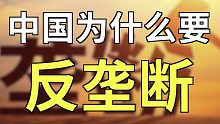 中国为什么要反垄断？