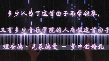 【恰空钢琴】理查德 - 梦中的婚礼，多少人为了这首曲子开始学钢琴