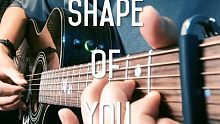 【附谱】超带感的Shape of you 新手进阶指弹曲