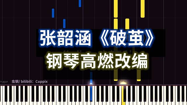 【鋼琴】 張韶涵《破繭》華麗高燃改編——斗羅大陸2020新主題曲(cup