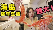 海边空无一人！我们在温暖的房车里吃海鲜吃到撑！【VanLife】