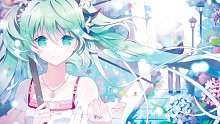【初音ミク】茉莉纱雨【水琹桑】