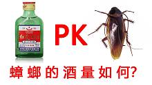 高能！蟑螂的酒量如何？喝50度二锅头和95度酒精有什么区别？
