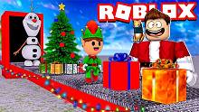 ROBLOX圣诞屋大冒险 我找到了圣诞老人，他却没有给我准备礼物！