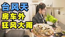 海南台风天狂风大雨！房车就是我们安全又温暖的家~【VanLife】