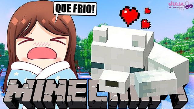 Diário Minegirl - RAPOSA BRANCA NO MINECRAFT • E14_虎牙视频