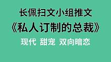 【长佩】推文《私人订制的总裁》，论有一个情商低嘴还贱的男朋友是怎样的体验？