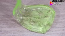 【史莱姆】无硼砂无胶水如何自制清透的玻璃泥史莱姆，面膜也能制作史莱姆