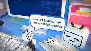 子易同學(xué)啊的2021 UP主榮譽年報