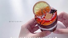 slime助眠丨DIY橙子味巧克力糕点史莱姆丨音フェチ丨teru