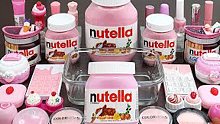 【Sophia Slime】粉色NUTELLA混泥，甜掉牙了