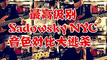 最高级别 Sadowsky Nyc 4款不同配置音色对比大逃杀！神仙级bass大乱斗！贝斯手看过来这
