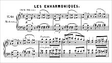 阿尔坎-48首草图素描 Op.63 第四十一首 Les Enharmoniques