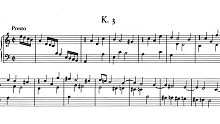 【钢琴】斯卡拉蒂－a小调奏鸣曲 K.3