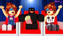 Roblox - HISTÓRIA! CINEMA ASSOMBRADO (Movies Story
