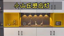突然发现柜子没做灯带是好事，这种山丘灯装好更好看#自装日记 #感应灯