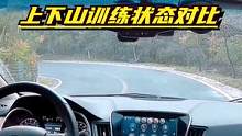 新手陪练之山路强化训练，上山与下山的状态变化明显 #驾驶技巧  #新手陪练 #新手练车 #山路行车 