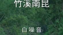 【3D沉浸全景声.白噪音】竹溪.南昆—舒适白噪音氛围声，摄于惠州南昆山，秋日竹林中，小溪潺潺，有轻微