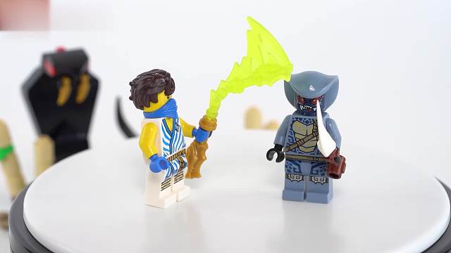 乐高幻影忍者71732杰大战蛇怪!小套装也致敬?
