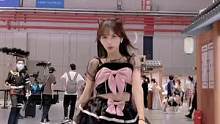 在漫展dd，眼神要够拽，走路要带风#bilibiliworld #二次元美女