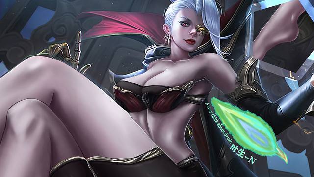 【ps/叶改】给米莱狄姐姐整点黑丝!有点小se嗷