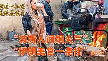 波斯人间烟火气：探秘德黑兰美食一条街 伊朗姑娘吃撑了！