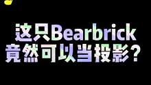 今年收到的最帅最炫酷最值得收藏的一只熊#积木熊 #Bearbrick