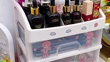 身边的女生都入手了这款化妆品收纳盒，容量大，价格还便宜#化妆品收纳盒 #直播中 