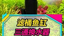 过滤桶鱼缸如何换水？4种方法你更爱哪种~#水族 #养鱼日记 #养鱼人 