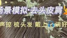 场景模拟·去头皮屑｜无人声不磨蹭版本 #解压 #声控 #助眠