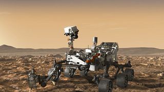 毅力号火星车自从 2 月登陆火星以来，火星车在探索这颗红色星球时已发回超过 100000 张图像