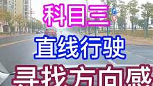 科目三！直线行驶失败原因！教练帮你找到！ #直线行驶 #科目三 #第一视角