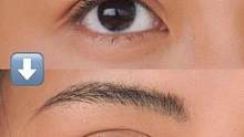 新手也能画好的妈生野生眉？保姆级教程来啦！眉毛少的友友直接后两步！#野生眉教程